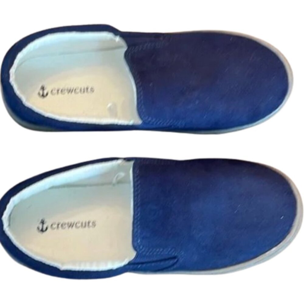 NWOT J.Crew Factory Boys Slip On Sneakers -  Size 1 - Picture 2 of 11
